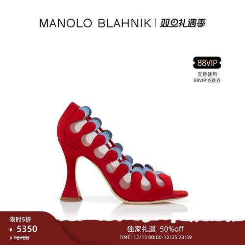 MANOLOBLAHNIK女士高跟凉鞋