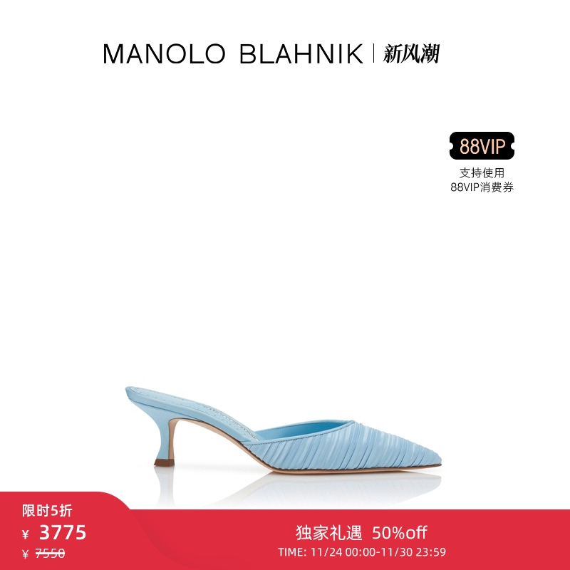 MANOLOBLAHNIK女士高跟凉鞋