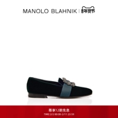 新年礼物 MANOLO BLAHNIK玛诺洛 MB男士 CARLTON乐福鞋