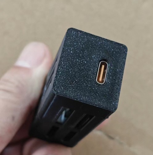 12-24v某米100w车充模块改桌面充电器pd63w(C00)