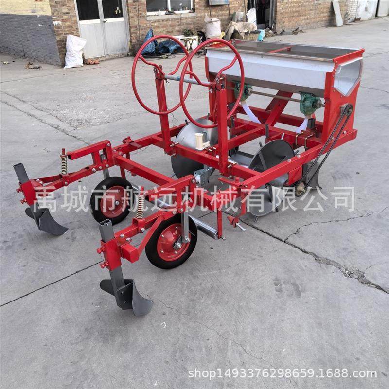 单垄的红薯辣椒起垄施肥覆膜机 垄面40-70cm可调  起垄铺滴灌带