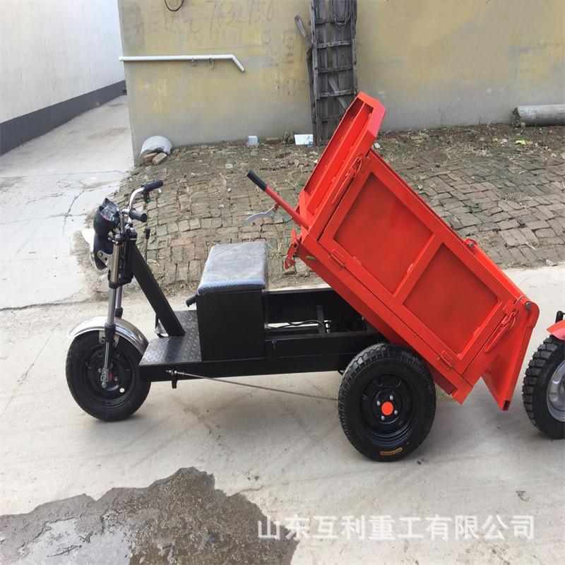 建筑工地电动三轮车 小型农用运输自卸车 水泥混凝土砂浆运输车