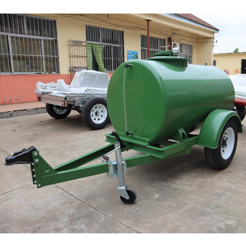1吨水罐拖车 油罐拖车 园林洒水车 保温水罐拖车 移动罐拖车