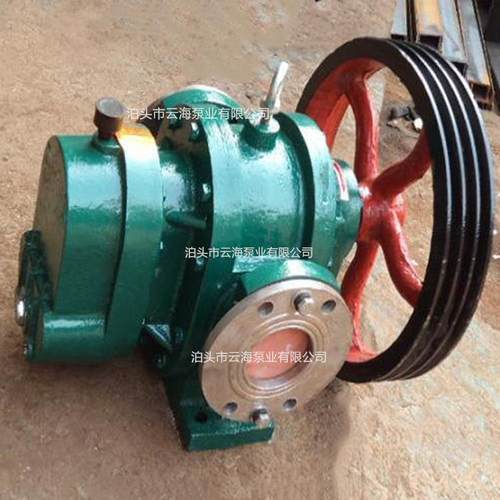 供应LCQT-18/0.6煤焦油罗茨油泵铸铁凸轮三叶泵原油柴油输送泵