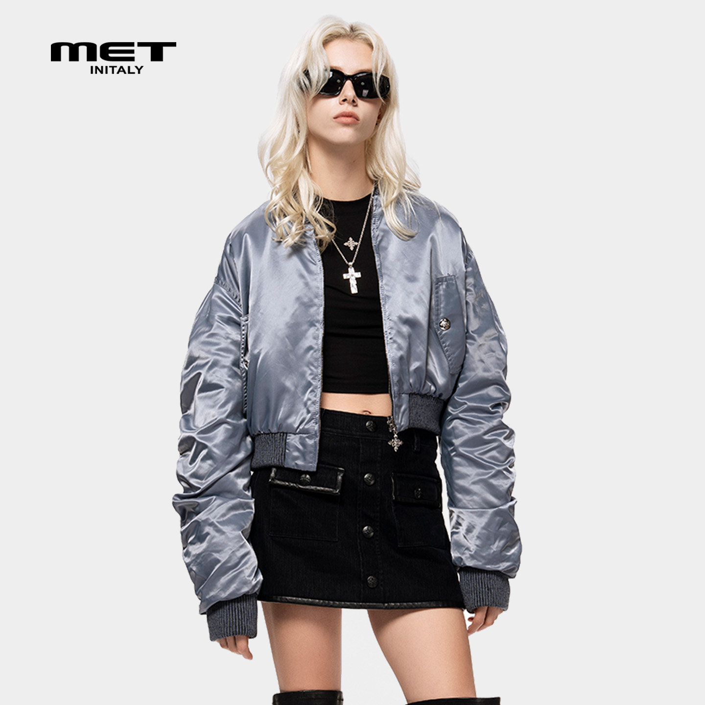 MET initaly美式复古短外套女冬季新款正反两面可穿百搭上衣,女装/女士精品,短外套,淘宝优惠券,粉丝福利购,淘宝优惠卷