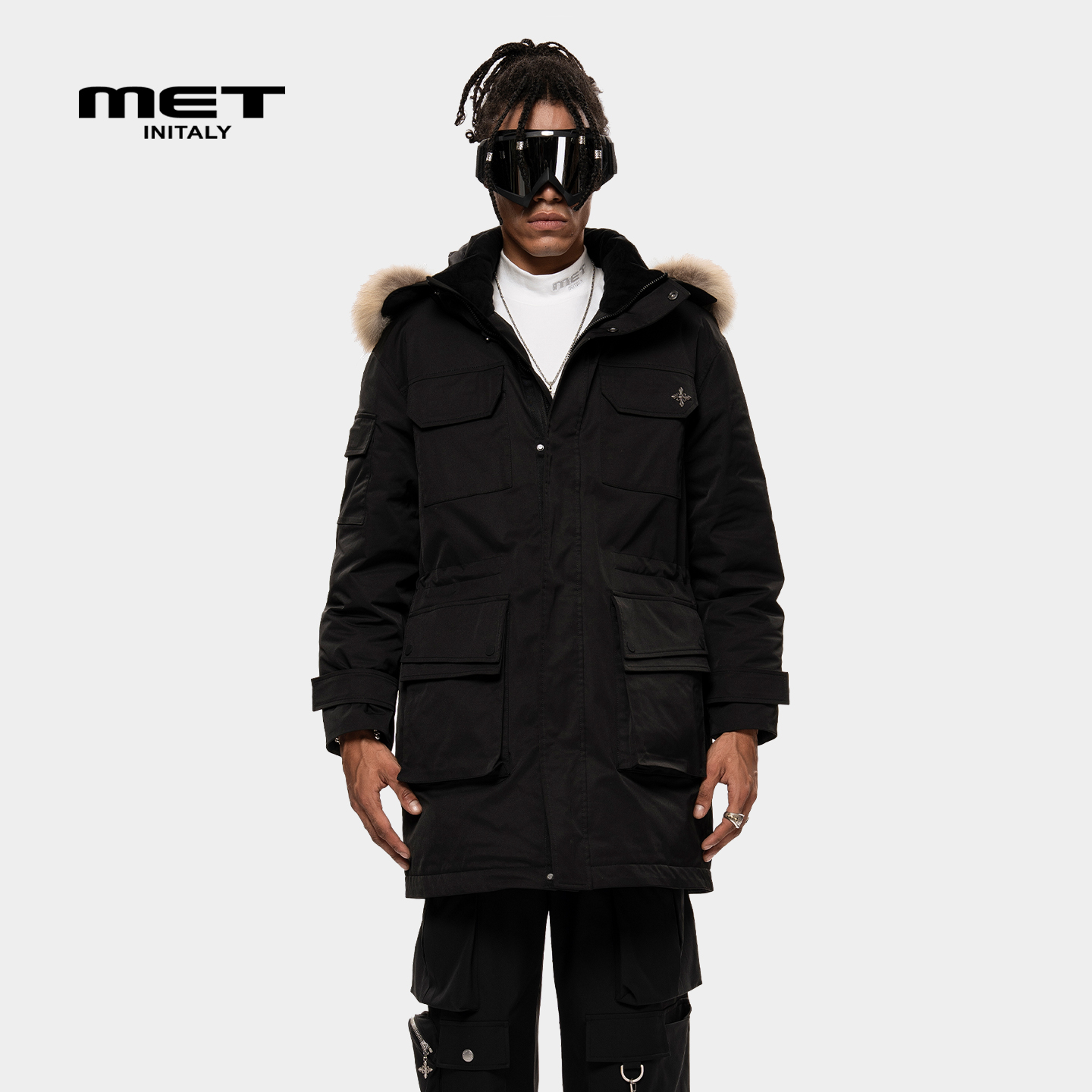 MET initaly麦特美式复古休闲羽绒服男女25冬季新款休闲百搭外套