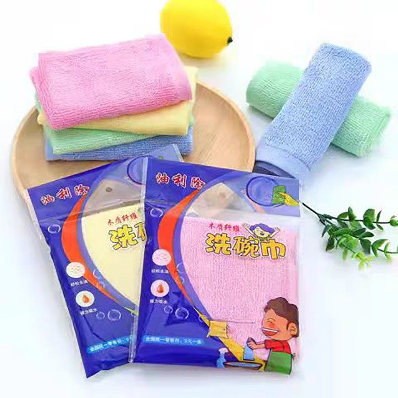 洗碗巾百洁布木纤维洗碗布不沾油抹布厨房专用吸水易清洗除油,家庭/个人清洁工具,百洁布,淘宝优惠券,粉丝福利购,淘宝优惠卷