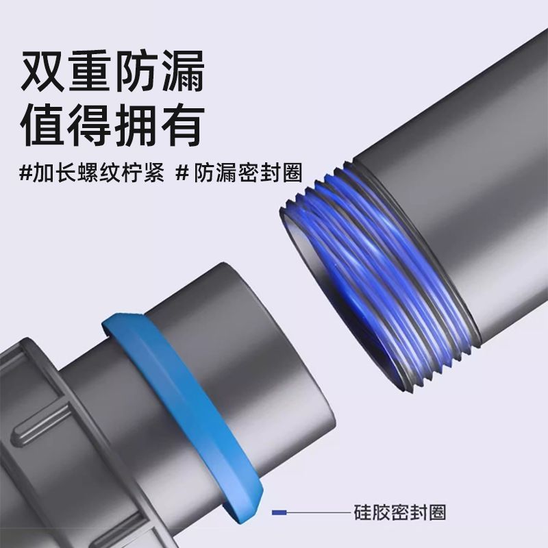 厨房水槽下水管洗菜盆通用全套下水道防反臭排水管双槽下水器套装