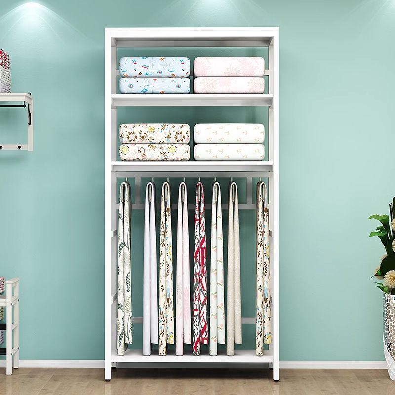 四件套被芯枕头家纺店展示架储物床上用品货柜被子多层置物架货架