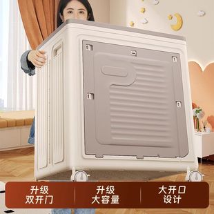 飘窗柜可折叠超大容量储物柜家用宿舍阳台零食储物衣物被子置物柜
