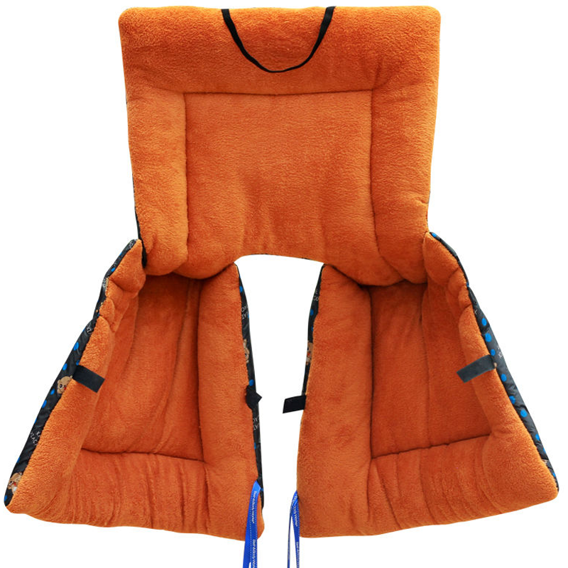 电动车用加绒挡风被后座冬季成人儿童防水摩托电瓶车保暖护腿防风