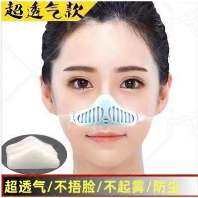 夏防尘鼻罩透气男女吸汗粉尘灰尘花粉柳絮鼻子保暖防过敏鼻炎口罩