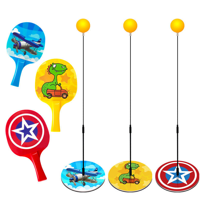 乒乓球训练器楼上儿童乒乓球训练器小学生单双人自练神器乒乓球球