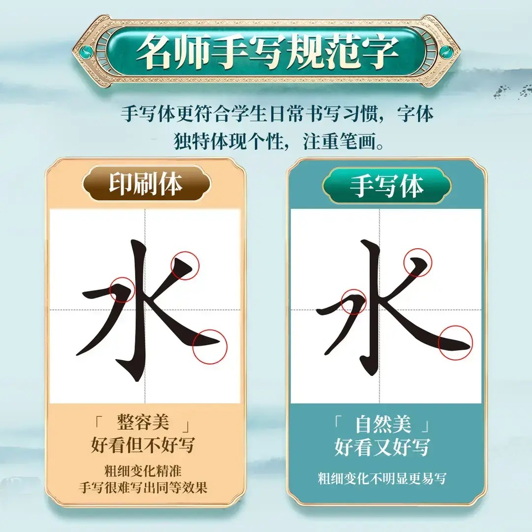 初高中古诗词练字帖必背同步人教版语文课本古诗文钢笔临摹本