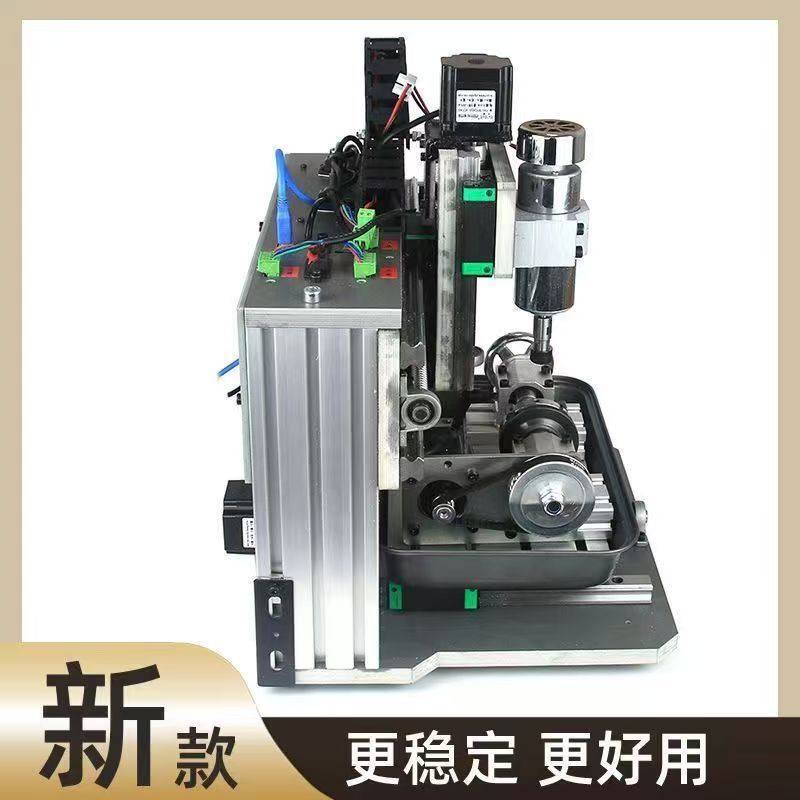 雕刻机精雕机小型全自动cnc电脑玉石金属印章木工雕刻机四轴五轴