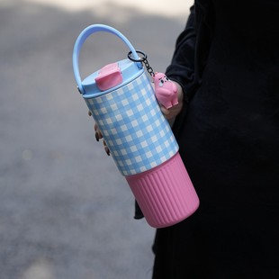 世大家大容量保温杯吸管双饮冰霸杯子随行杯2025爆款家用水杯-2