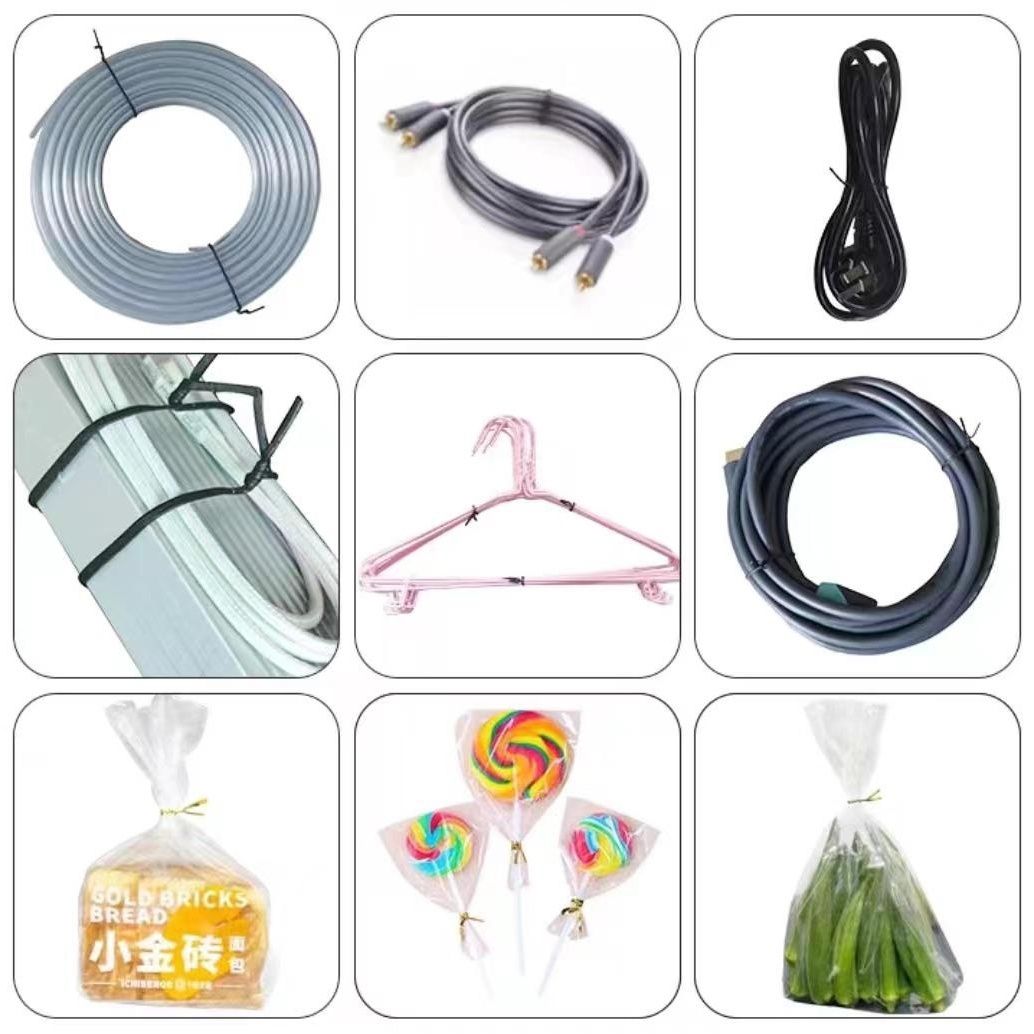 全自动绕线机电源线扎线机半自动绕线机数据线扎带机捆绑扎线