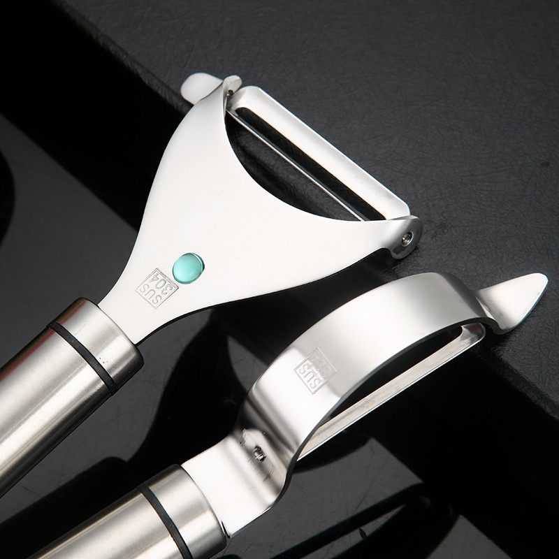 【拍一发二】304不锈钢削皮刀削水果蔬菜多功能刮皮刀家用厨房