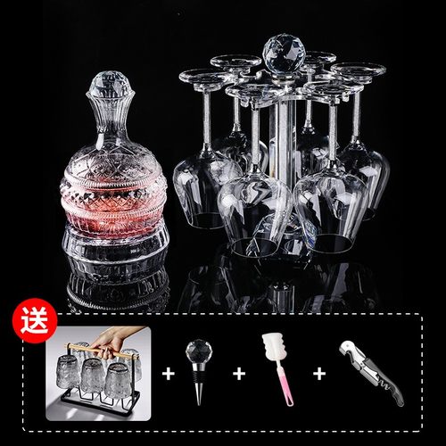 《镇店之宝》高档红酒杯套装高脚杯葡萄酒杯轻奢酒具2024创意醒酒