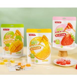 PlanetDeerer 普朗尼特迪尔果汁麦芽糖拉丝糖搅搅糖粘牙糖零食
