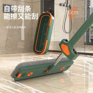 拖把免手洗家用懒人拖地神器一拖净新款 2025新式 带桶平板拖布