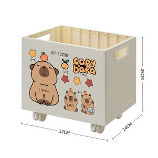 高中生桌下置物架可移动零食可课桌移动收纳箱教室书本收纳轮子