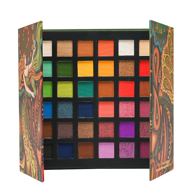 LOVEKOU/情人蔻36色遇见飞天眼影盘便携COS舞台妆古风演出化妆师