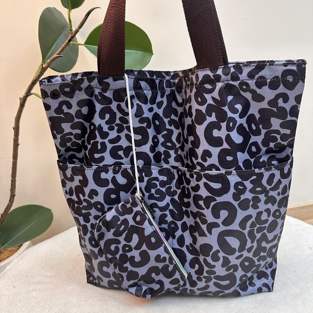 45x40cm 多口袋时尚防水折叠大号拉链单肩手提购物休闲买菜包,收纳整理,购物袋/环保袋/帆布袋,淘宝优惠券,粉丝福利购,淘宝优惠卷