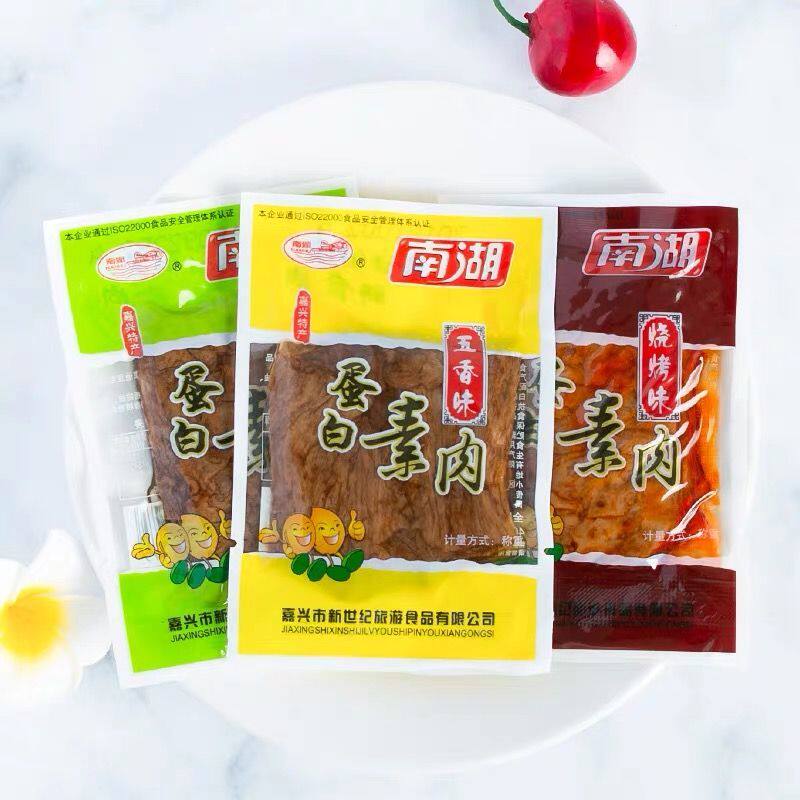 南湖手撕蛋白素肉嘉兴特产豆腐干办公室休闲豆制品豆干零食