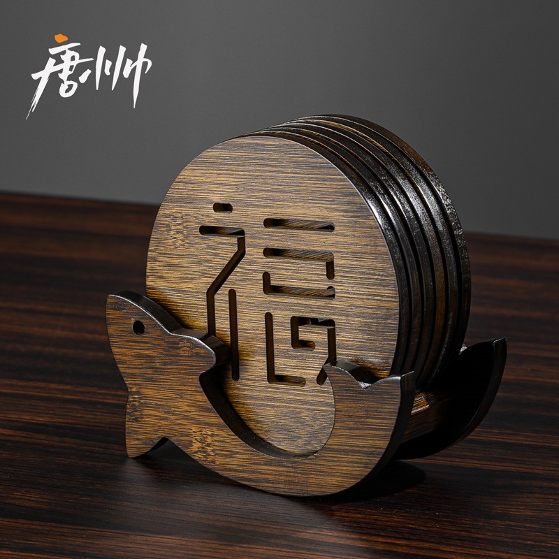 餐桌隔热垫竹子碗垫碗垫盘垫加厚竹垫锅底防烫垫耐高温木质菜盘垫