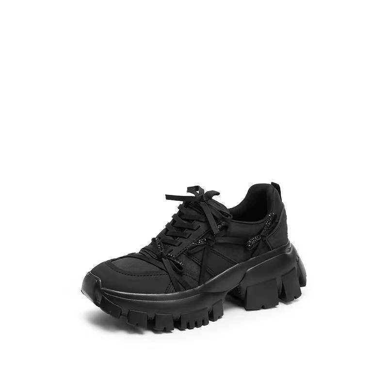 专柜正品思加图2025秋款女鞋蝴蝶岛老爹鞋厚底运动休闲鞋ECE90CM5