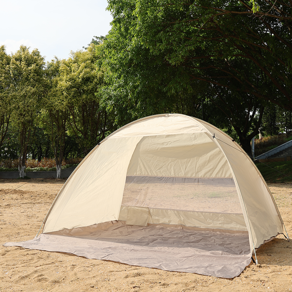 一抛即开帐篷户外帐篷沙滩速开家庭儿童简易免安装折叠便携式海边
