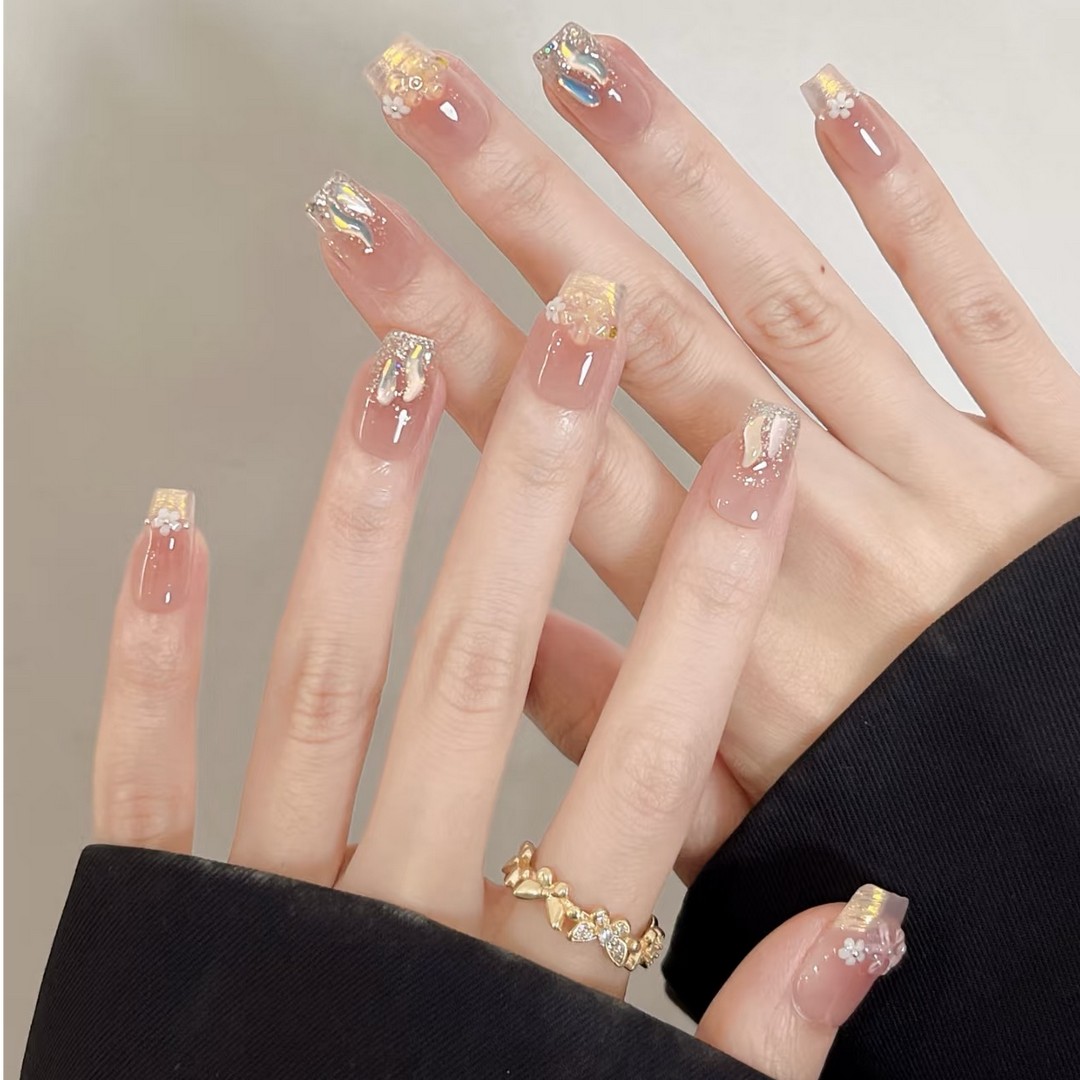 【圆圆的橱窗】新穿戴甲下单备注（编码）2单包邮1单需拍3元