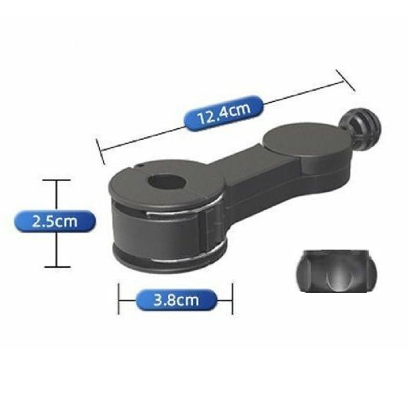 车载电风扇固定支架车载风扇小汽车后排专用12V强风静音24伏制冷u