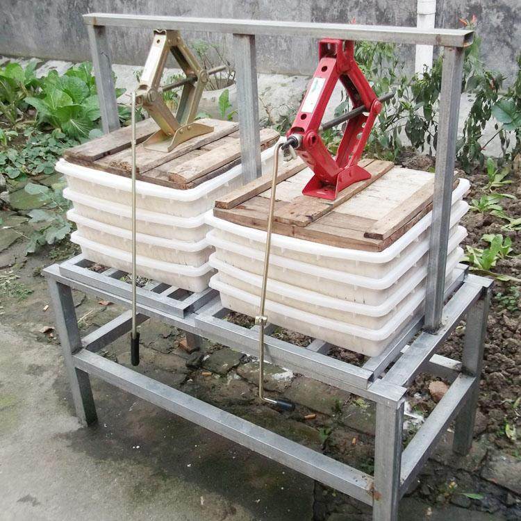 快速压豆腐机压榨器豆腐成型机豆干豆皮压榨水机豆腐筐模具定制