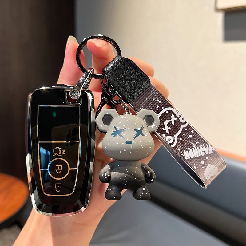 适用24 25款福特蒙迪欧钥匙套245豪华版混动运动舒雅遥控钥匙扣包