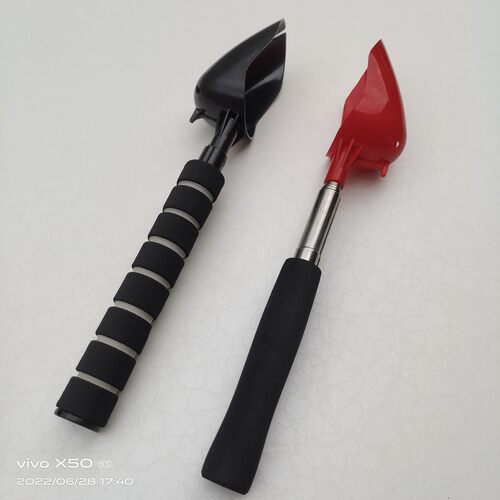 铝合金伸缩便携式打窝勺打饵器打窝器防转可伸缩垂钓饵料勺渔具