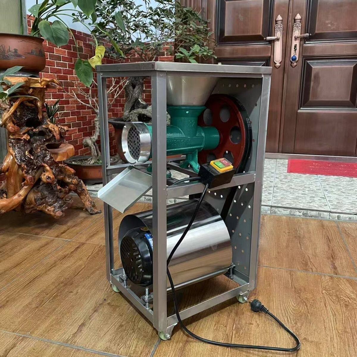 32号商用电动绞肉机绞鸡骨架机绞辣椒机碎鱼机碎肉糍粑辣椒碎骨机