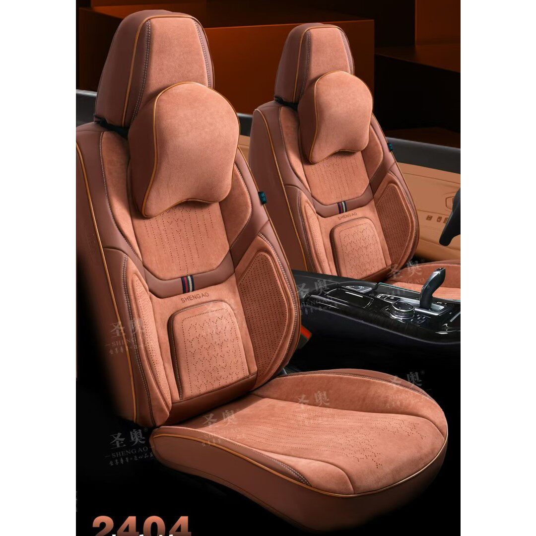 9D全包汽车坐垫翻毛皮座套四季恒温座椅套乳胶棉坐垫冬季保暖车垫