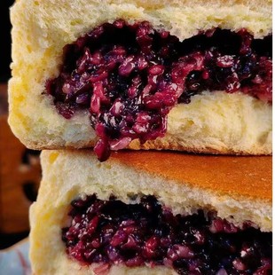 羚羊妈妈威海特产喜饼手工 原味100g红糖150g黑米260g红豆230克