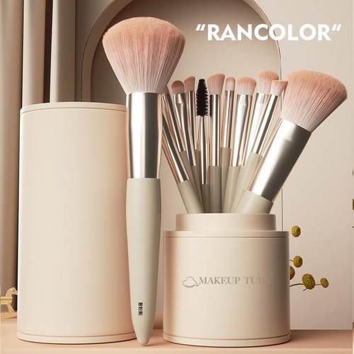 Rancolor新手推荐化妆刷套装初学者软毛学生遮瑕刷子腮红散粉柔软