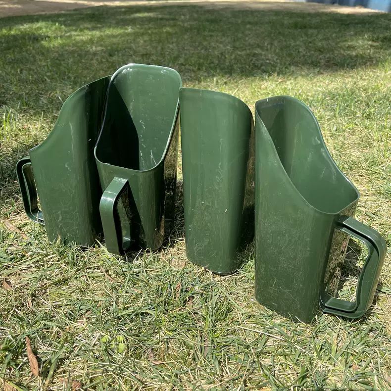 园艺多功能铲土塑料铲子沥水可筛换盆装土手柄铲筒植物工具