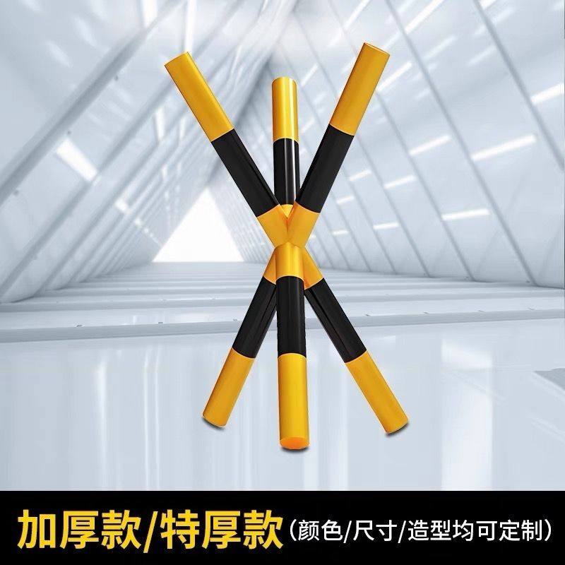 米字型拒马护栏学校门口挡车隔离路障定做米字架拒马移动防撞护栏
