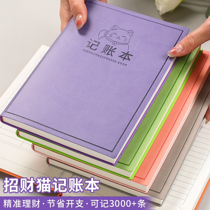 A5记账本生活日常开支明细账册现金理财本公司财务会计流水账本
