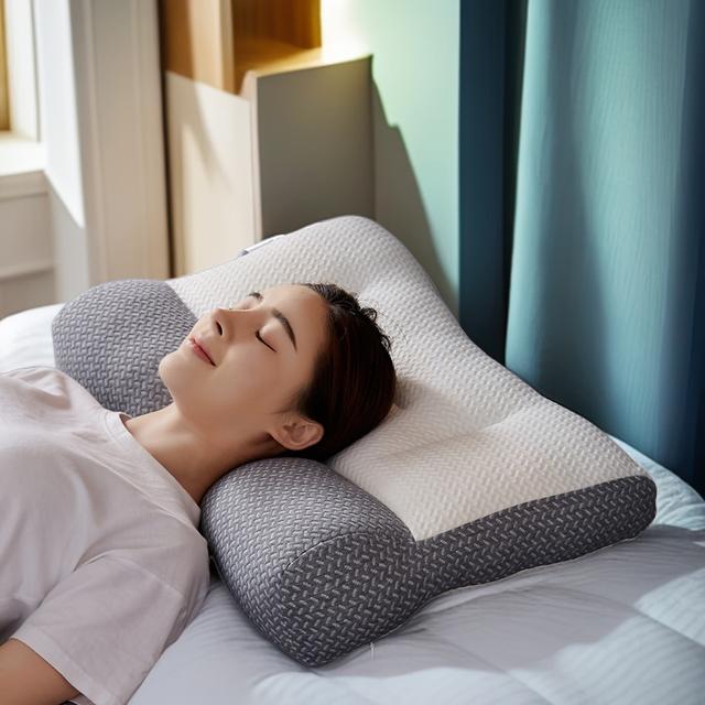 【买一送一】试睡7天牵引枕头枕芯枕家用成人单人睡眠枕