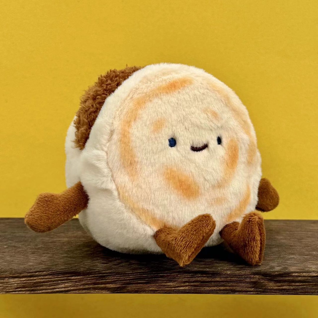 【文创好物】绒馍馍ROMOMO西安肉夹馍大相文创可爱挂件纪念品礼物