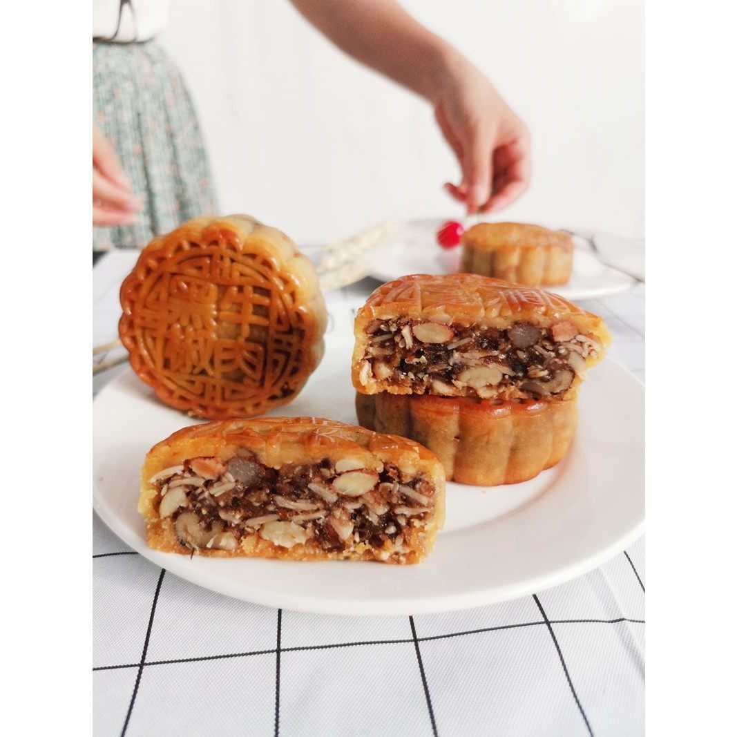 中秋黑椒牛肉月饼送礼佳品广式中秋散装传统送礼盒装