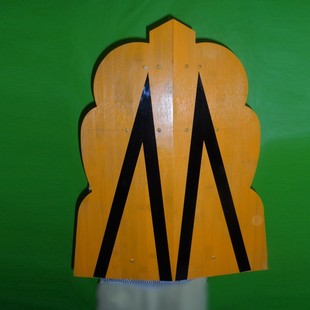 经典古代盾牌士兵舞台表演摄影道具战士木质盾牌罗马手持玩具定制