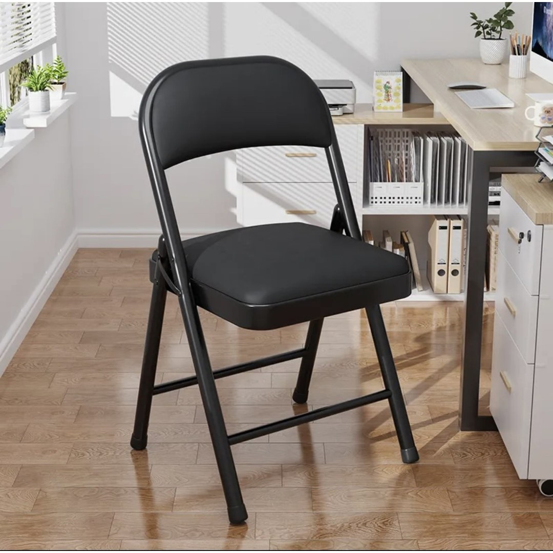 电脑椅办公室书桌椅子家用免安装折叠椅大学生宿舍专用出租房凳子