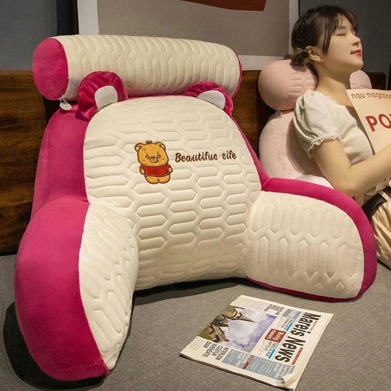 冰丝乳胶靠枕靠背枕床头软靠垫靠枕沙发靠垫腰靠背靠腰枕床头靠枕